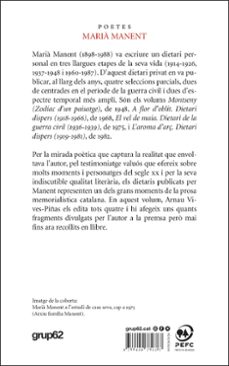 dietaris-marià manent i cisa-9788429782387