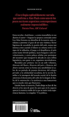 tres novelas de epoca-alan pauls-9788439743187