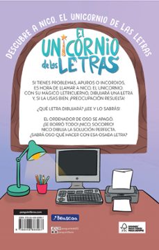 el unicornio de las letras 2 - un oso trabajador y el problema de l ordenador-begoña oro-9788448868987