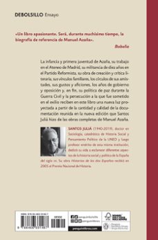 vida y tiempo de manuel azaña-santos julia-9788466331487