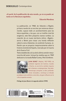 volveras a region-juan benet-9788484500087