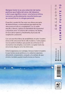 siempre fuiste tú-ha tae wan-9788410427297
