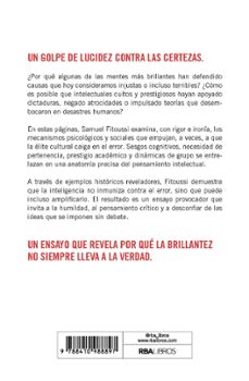 por qué los intelectuales se equivocan-samuel fitoussi-9788410988897