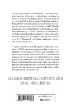 una breve historia de casi todo-bill bryson-9788411322997