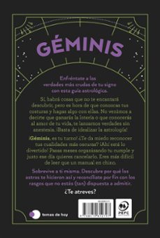 geminis: todo lo que odias de tu signo y todavía no sabes-9788419812797