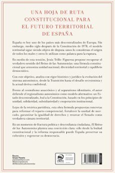 el reino de las autonomías-jesus trillo figueroa-9788423440597