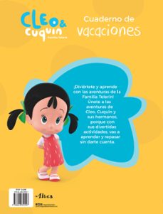 cuaderno vacaciones cleo y cuquin - 4 años (cleo y cuquin: actividades)-9788448852597