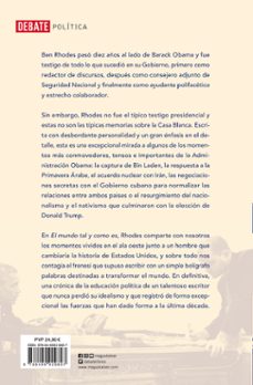 el mundo tal y como es-ben rhodes-9788499929897