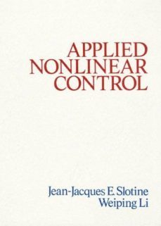 applied nonlinear control-jean jacques slotine-weiping li-9780130408907