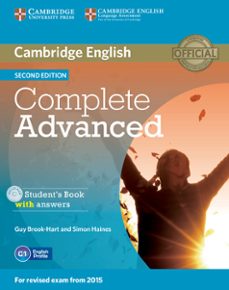 complete advanced student's book with answers with cd-rom 2nd edition-9781107670907