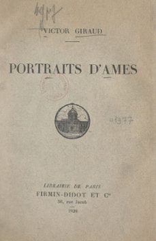portraits d'ames (ebook)-victor giraud-9782307535607