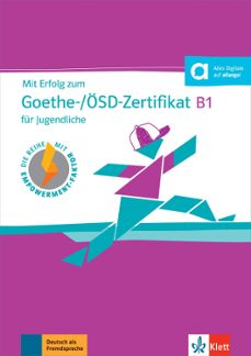 mit erfolg goethe jovenes b1 test + cd-9783126768207