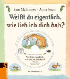 weit du eigentlich, wie lieb ich dich hab?, m. dvd  (guess how much i love you)-sam mcbratney-anita jeram-9783737360807