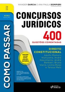 como passar em concursos juridicos - 9ª ed - 2025 (ebook)-adolfo mamoru nishiyama-andré nascimento-andré barbieri-9786561206907