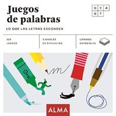 juegos de palabras. lo que las letras esconden-alberto jimenez garcia-9788410206007