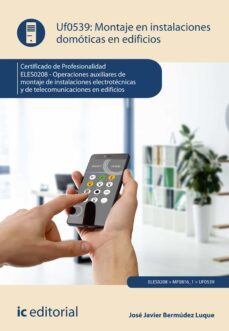 montaje en instalaciones domoticas en edificios. eles0208 (ebook)-9788411032407