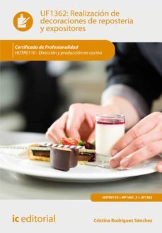 realizacion de decoraciones de reposteria y expositores. hotr0110 (ebook)-cristina rodriguez sanchez-9788411033107