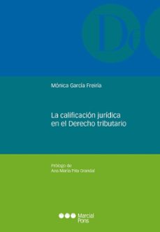 la calificacion juridica en el derecho tributario-9788413818207