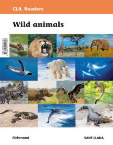 clil readers level i pri wild animals 1º educacion primaria-9788414111307