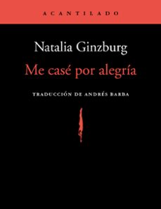 me case por alegria-natalia ginzburg-9788416748907