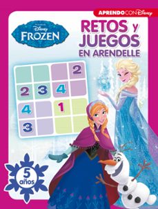 retos y juegos en arendelle (5 años - frozen)-9788416931507
