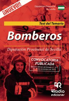 bomberos: diputacion provincial de sevilla: test del temario-9788417287207