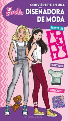 barbie. conviertete en una diseñadora de moda (violeta)-9788418715907