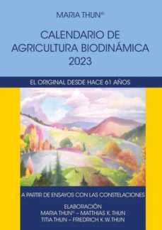 calendario de agricultura biodinamica 2023-maria thun-9788418919107