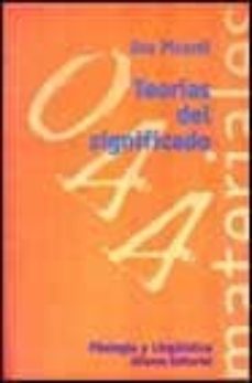 teorias del significado-9788420657707