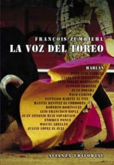 la voz del toreo-franaois zumbiehl-9788420678207