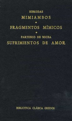 mimiambos. fragmentos mimicos. sufrimientos de amor (ebook)-9788424930707