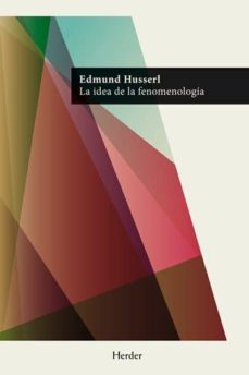 la idea de la fenomenología (ebook)-edmund husserl-9788425428807