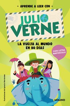 aprende a leer con verne - la vuelta al mundo en 80 dias-9788427237407