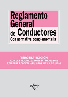 reglamento general de conductores (3ª ed.)-9788430959907