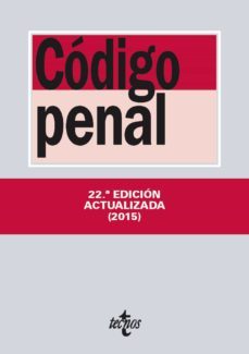 codigo penal (22ª ed.): ley organica 10-1995, de 23 de noviembre-9788430966707
