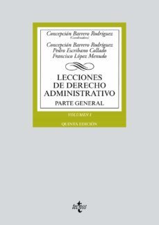 lecciones de derecho administrativo: parte general. vol.i (5ª ed.)-9788430977307