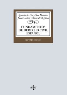 fundamentos de derecho civil español (ebook)-ignacio de cuevillas matozzi-juan carlos velasco perdigones-9788430993307