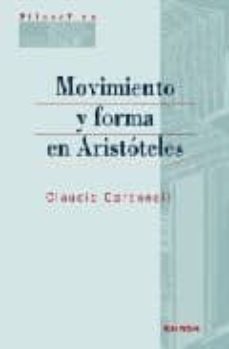 movimiento y forma en aristoteles-9788431324407