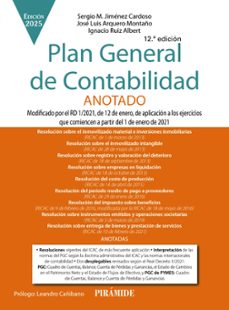plan general de contabilidad anotado (12ª ed.)-sergio m. jimenez cardoso-jose luis arquero montaño-9788436851007