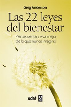 las 22 leyes del bienestar-9788441431607