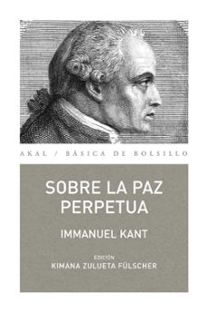 sobre la paz perpetua-immanuel kant-9788446028307