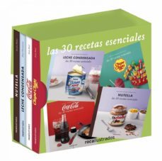 estuche las 30 recetas esenciales (contiene: chupa chups; coca cola; leche condensada; nutella)-9788454061907