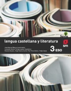 lengua castellana y literatura 3º eso savia ed 2015-9788467576207