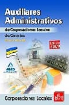 auxiliares administrativos de corporaciones locales de canarias. temario general-9788467614107