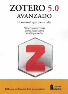 zotero 5.0 avanzado-miguel alvarez peralta-9788470749407