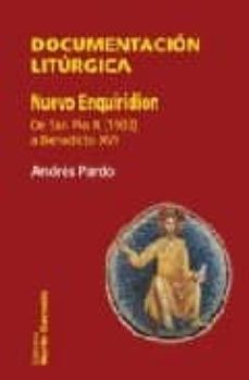documentacion liturgica: nuevo enquiridion-9788472399907