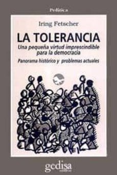 la tolerancia-iring fetscher-9788474324907