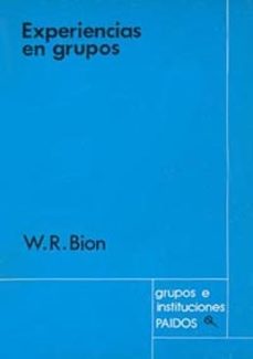 experiencias en grupos-wilfred r. bion-9788475090207