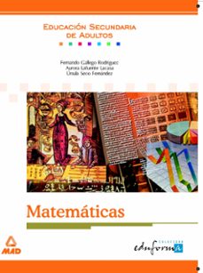 matematicas (educacion secundaria de adultos) (eduforma)-a. lafuente lacasa-f. gallego rodriguez-v. seco fernandez-9788483115107