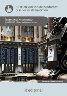 (i.b.d.) adgn108 analisis de productos y servicios de inversion. financiacion de empresas-9788483646007